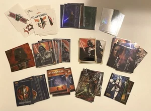  Riesige Topps Star Wars Insert Sets Rache der Sith Angriff Klone vollständigste - Bild 1 von 15