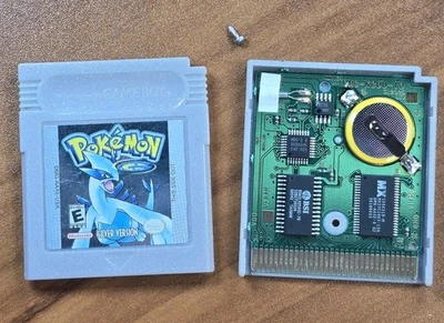 Pokemon: Silver Version GBC (Game Boy Color, 2000) *New Battery* Authentic - Image 1 of 4
