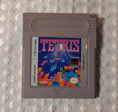Gioco vintage 1989 Nintendo GameBoy Tetris solo cartuccia autentica DGM-TR-USA-1 - Immagine 1 di 4