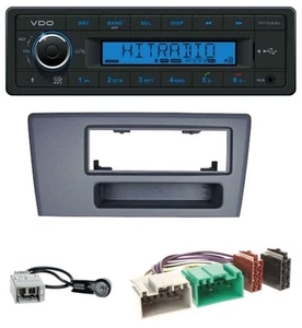 VDO Bluetooth AUX USB MP3 Autoradio für Volvo S60 S70 C70 V70 00-03 dunkelgrau - Bild 1 von 6