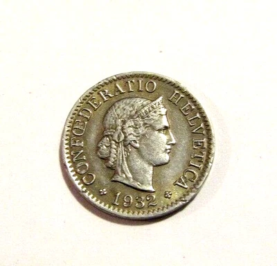 Switzerland 1932 5 Rappen Coin - Image 1 of 4