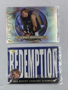 1999 Select AFL Destiny Series Signature- DS3 Lance Whitnall (Carlton) 007/280 - Picture 1 of 2