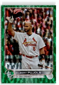 Actualización Topps 2022 lámina verde Albert Pujols 4537/499 Cardinals #US300 - Imagen 1 de 2