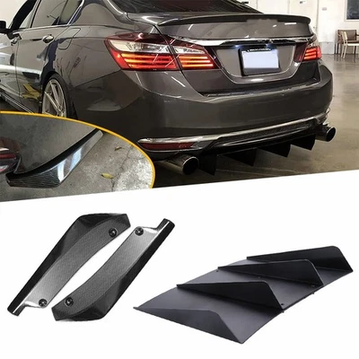 Difusor traseiro + Spats divisor traseiro para-choque spoiler queixo ajuste labial Honda Accord novo - Imagem 1 de 4