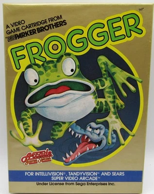 Intellivision Frogger Arcade Game Complete in Original Box. - Image 1 of 4