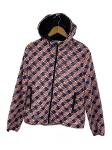 Chaqueta FENDI Nylon Logo FF 44 Poliéster Multicolor Patrón Total Usada - Imagen 1 de 7