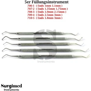 Zahmedizin Füllungsinstrumente Composite Kugel Restauration Zahnarzt - Bild 1 von 2
