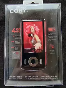 Coby MP815 4 GB schwarz Flash tragbarer Media Video Player NOCH VERSIEGELT NEU IM KARTON! - Bild 1 von 15