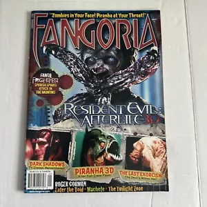 Fangoria #296 Sept.2010 Resident Evil Afterlife Dark Shadows Piranha 3D G6 - Bild 1 von 2