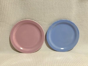 Vtg. VERNON KILNS-CA. “Modern California” Pastel Colors Bread Plate Set (Qty.2) - Picture 1 of 8