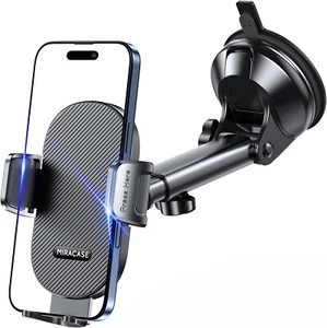 Car Phone Holder Mount Dashboard Windshield Stand iPhone Samsung Andriod & Truck - Picture 1 of 6