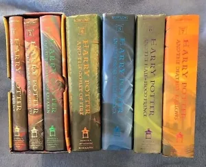 Harry Potter Complete Hardcover Set Books 1-7 1st Edition Errors J.K. Rowling - Picture 1 of 22