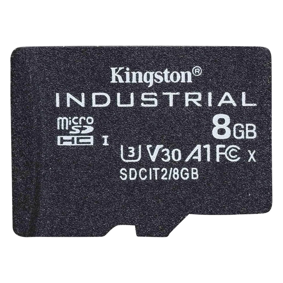 8GB Kingston Technology Industrial Micro SDHC UHS-I Class 10 Memory Card - Image 1 of 3