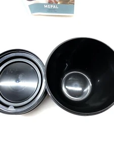 Mepal Mueslibecher to go, praktischer Joghurtbecher, Schwarz - defekt - Bild 1 von 6