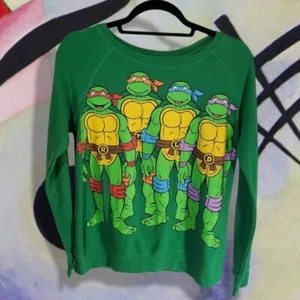 Nickelodeon | Green Teenage Mutant Ninja Turtles Sweatshirt  | Size XL - Picture 1 of 5