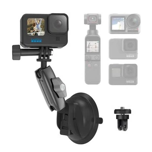 AuyKoo Support à Ventouse pour GoPro Hero 11/10/9/8/7/6/5 et caméras d'action... - Photo 1/8