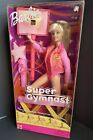 Super Gymnast Barbie Doll Articulated 2001 Mattel 55290 Nrfb Free Shipping!