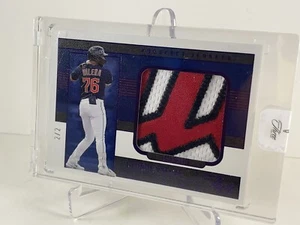 George Valera #d 2/2 - 2023 Panini Three and Two - Guardians - 3 Color Patch!! - Picture 1 of 3