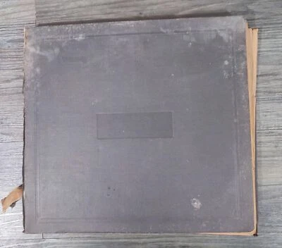 Vintage "His Masters Voice" Plattenalbum mit 7x 78 U/min Schallplatten - Bild 1 von 4