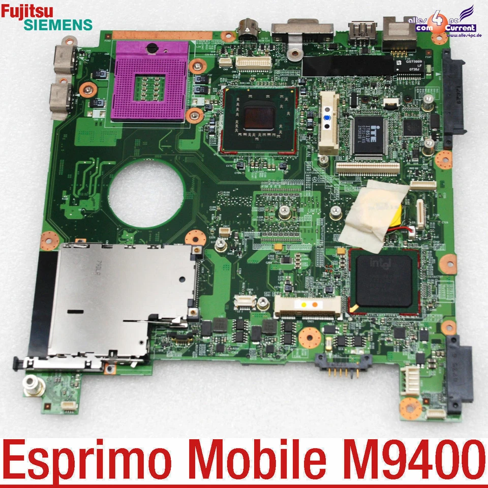 Mainboard 1310A2151001 Notebook Laptop Fujitsu-Siemens Esprimo Mobile M9400 213 - Image 1 of 1