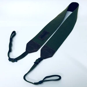 🍙Rare Colour,N.Mint+3🍙Nikon Vintage original strap Olive drab OD Green from JP - Picture 1 of 11