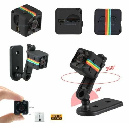 Telecamera SQ11 Mini DV Video Camera FULL HD 1080P Microcamera LED Infrarossi - Immagine 1 di 1