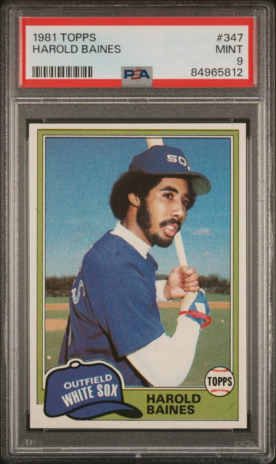 Carte De Baseball 1992 Topps #635 Harold Baines, PSA 10 GEM MT, Livraison Offerte USA/CAN