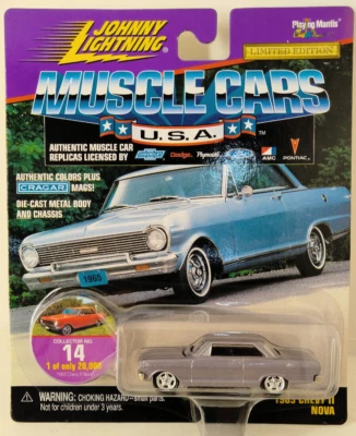 Chevy II Nova 1965 Johnny Lightning 1998 LE "Muscle Cars USA" Foto 1 de 4