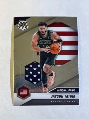 2020-21 Panini Mosaic - National Pride Jayson Tatum #254 - Image 1 of 2