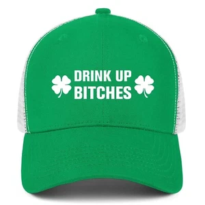 St Patricks Day Hat for Men Women Gifts Saint Pattys Costume Clover Baseball ... - Picture 1 of 7