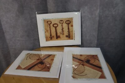 Lot Of 3 Deborah Schenck Chronicle Book Vintage Sealed Cards Glasses/Keys 1999 - Image 1 of 4