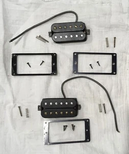 The Original Bill Lawrence Gibson USA HB-L & HB-R Humbucker Pickups Bridge Neck - Picture 1 of 13