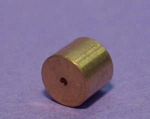 HO/HOn3 ROUNDHOUSE STEAM LOCOMOTIVE SMALL BRASS FLYWHEEL WISEMAN MDC-59 - Picture 1 of 2