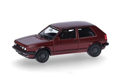 HERPA - VOLKSWAGEN Golf II GTI rosso metallizzato - 1/87 - HER430838-004 - Immagine 1 di 4