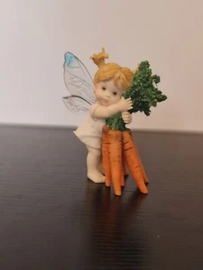 My Little Kitchen Fairies "THANKS A BUNCH" Fairie Enesco *FLAW* SEE PHOTOS - Picture 1 of 11