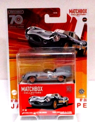 Jaguar D-Type 1954 edición especial 70 años Matchbox Collectors 2023 Foto 1 de 4