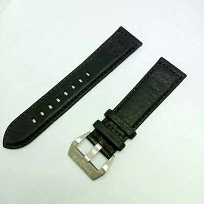 Pulseira de relógio de couro genuíno Timberland 22 mm IMR120AZN1.5 - Imagem 1 de 4