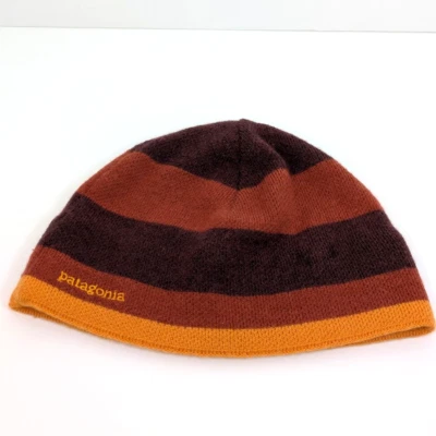 Patagonia Gorro Tejido a Rayas Óxido Gorra Sombrero Lana Acrílico Unisex Adulto Talla Única Foto 1 de 4