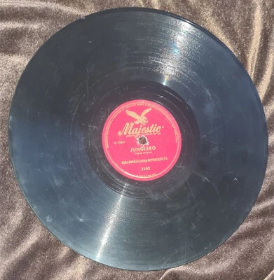 RARE Noro Morales Majestic 78 RPM Record Junglero Montuno Latin 1947 Mambo - Image 1 of 4