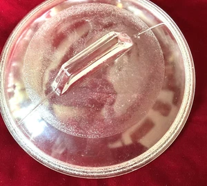 Nur Deckel Hammercraft Club Aluminium Kochgeschirr Glas SP-3-C Logo 8-1/2" mit Beschädigung - Bild 1 von 8