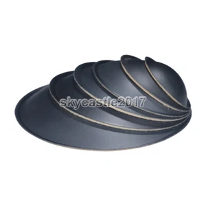 2x Tappo antipolvere altoparlante 35mm-92mm panno lino basso copertura composto nero riparazione opaco - Foto 1 di 6