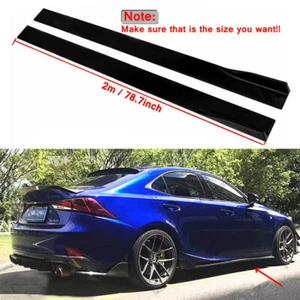 Falda lateral panel basculante para Lexus IS250 IS350 IS300 200T F-SPORT 2017-2019 - Imagen 1 de 12
