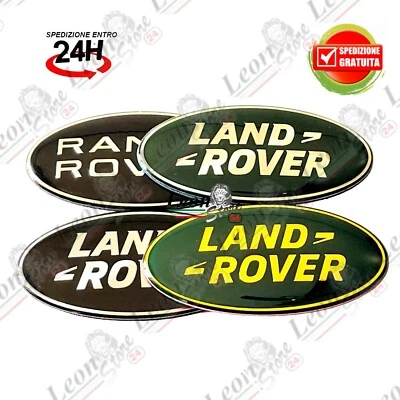 Stemma per LAND ROVER mm. 86x43 evoque range velar sport logo fregio vogue badge - Immagine 1 di 4