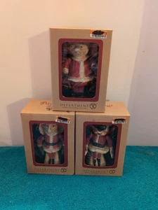 Figura de Papá Noel de arte popular Poliwoggs 3 Department 56 - Imagen 1 de 5