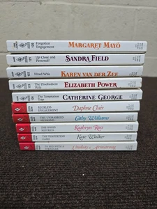 Harlequin Presents Book lot of 10 2000 Jan Feb Kate Walker Sandra Field PB - Picture 1 of 12