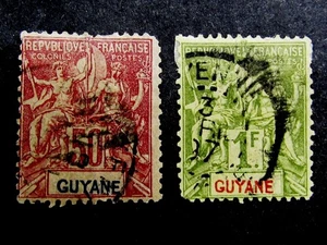 nystamps French Guiana Stamp # 46 49 Used  N14y1922 - Picture 1 of 2
