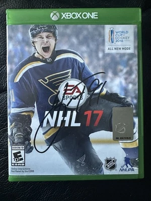Vladimir Tarasenko Signed Autographed NHL ‘17  XBOX ONE JSA  COA  CG 57763 - Image 1 of 4
