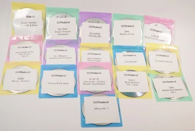 Roland S-760 SP-700 Massive Sample Library - 32  backup disks Roland 700 series - Image 1 of 2