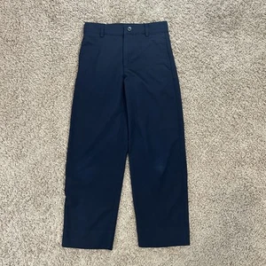 Cat & Jack Jungen dunkelmarine Anzughose Hose Größe 7 verstellbare Taille sanft US - Bild 1 von 7