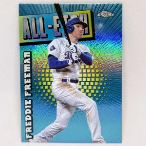 2025 Topps Chrome Baseball - All-Etch Refractor #CAE-11 Freddie Freeman DODGERS - Picture 1 of 2